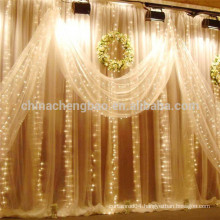 2016 latest designs waterfall led curtains for stage backdrops